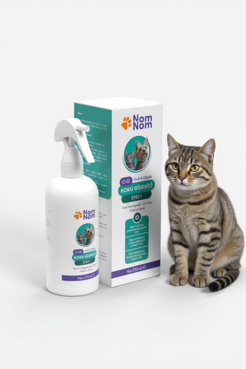 Evcil Hayvan Koku Giderici Sprey Kedi Köpek İdrar Kokusu Giderici 250ml Leke Temizleyici