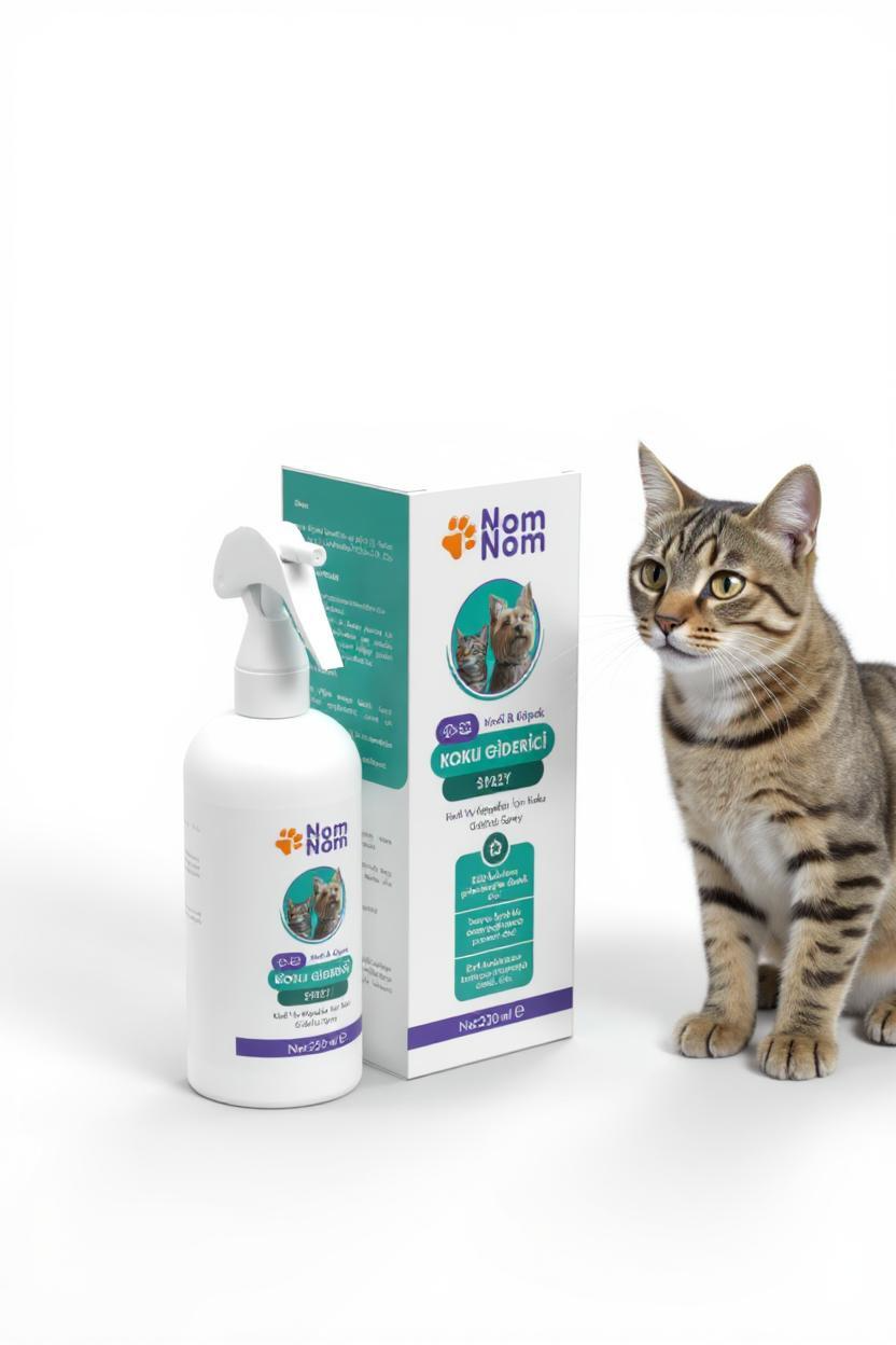 Evcil Hayvan Koku Giderici Sprey Kedi Köpek İdrar Kokusu Giderici 250ml Leke Temizleyici