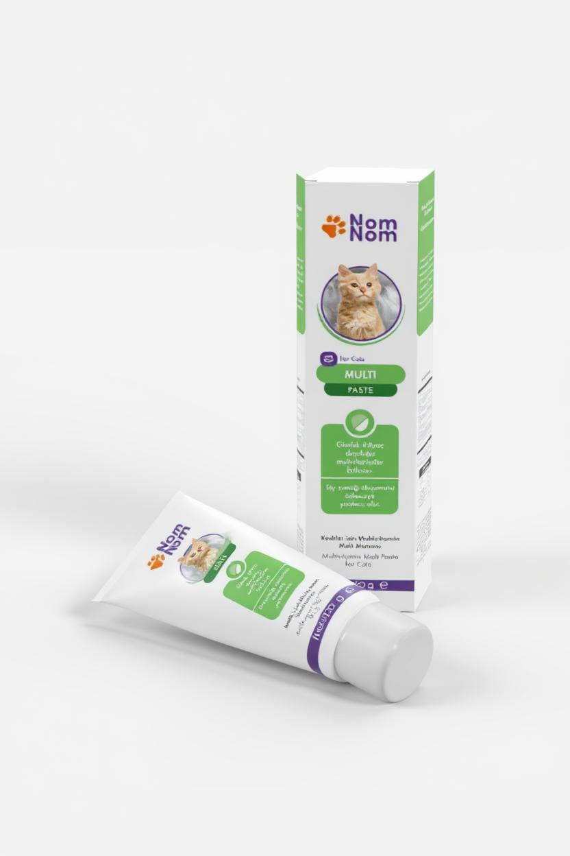 Kedi Multivitamin Macunu Tüy Yumruğu Bağışıklık Desteği 100g Malt Takviyesi Sağlıklı
