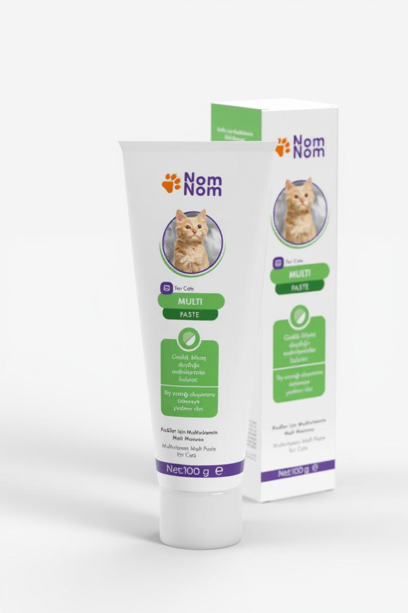 Kedi Multivitamin Macunu Tüy Yumruğu Bağışıklık Desteği 100g Malt Takviyesi Sağlıklı