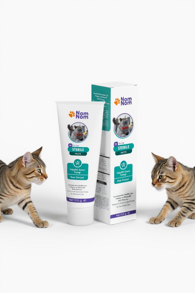 Sterilize Edilmiş Kedi Takviye Macunu 100g Kilo Kontrolü İdrar Yolu Sindirim Desteği