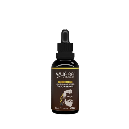Wyess Beard Oil for Men Beard Growth Oil Kit Natural Beard Conditioner Moisturizer 30ml