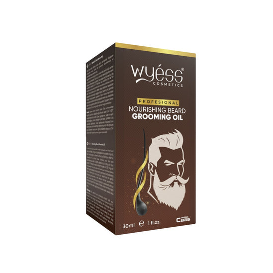 Wyess Beard Oil for Men Beard Growth Oil Kit Natural Beard Conditioner Moisturizer 30ml