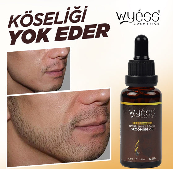 Seyrek Sakal Ve Köselik Için Güçlendirici Sakal & Bıyık Yağı 