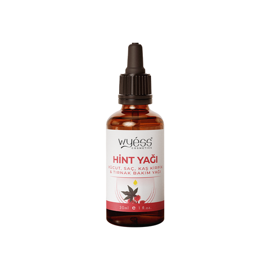 Hint Yağı %100 Saf Soğuk Pres Saç Uzaması Cilt Bakımı Nemlendirici 100ml