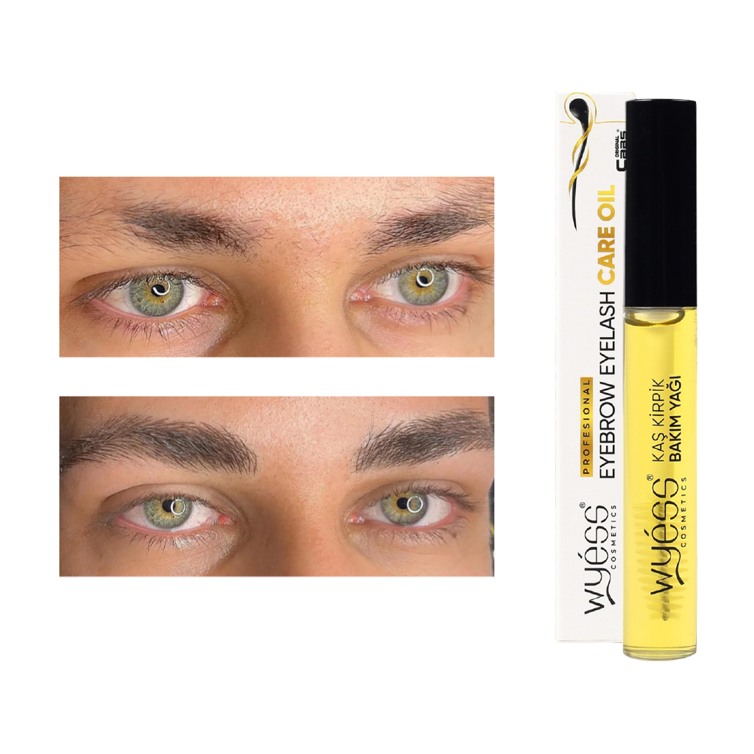Kirpik Uzatma Yağı Serumu Doğal Hint Yağı Vitamin E Kaş Kirpik Güçlendirici 10ml