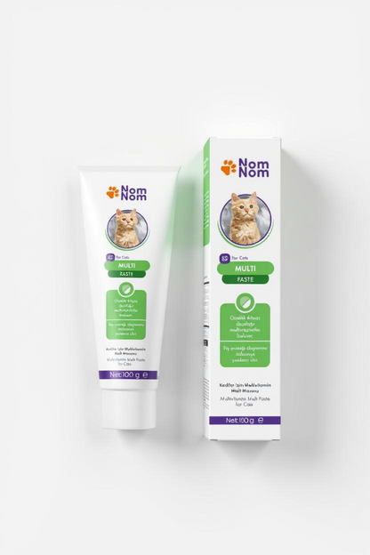 Kedi Multivitamin Macunu Tüy Yumruğu Bağışıklık Desteği 100g Malt Takviyesi Sağlıklı