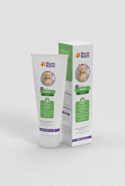 Kedi Multivitamin Macunu Tüy Yumruğu Bağışıklık Desteği 100g Malt Takviyesi Sağlıklı