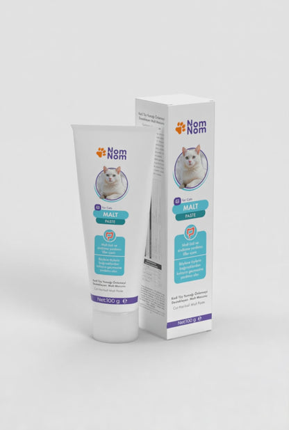 Cat Malt Paste Hairball Remedy 100g Digestive Support Hair Health Supplement
